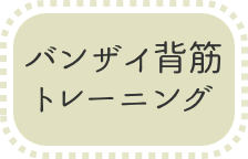 バンザイ背筋トレーニングボタン